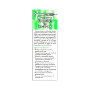 UK94 Sponsorship Working Together to Recover Bookmark* (1)